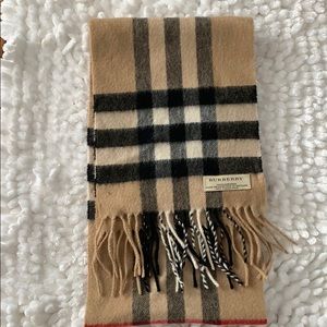 Authentic Burberry scarf - reposh!